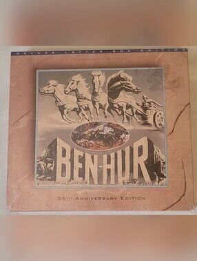 Ben-Hur 35th Anniversary Edition [ VHS 1994 ] 2-Tape - Letterbox - Sealed NEW